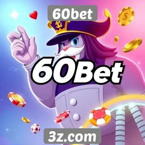 60bet oferece variedade de jogos de cassino online